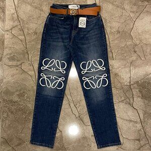 Women Loewe straight leg jeans Nwt